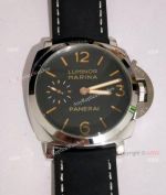 Replica Pam422 Luminor Marina Panerai  47mm Watch Ss Black Dial